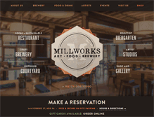 Tablet Screenshot of millworksharrisburg.com